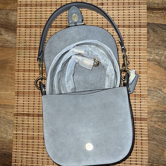 Leather & Suede Coach purse - Picture 5 of 5